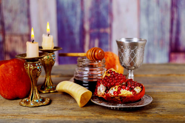 Kreatwow Decorazioni Sospese Per Rosh Hashanah - Set 15 Carte E